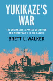 Cover image for Brett L. Walker's Yukikaze's War.